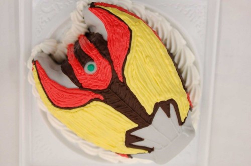 仮面ライダーキバのケーキ