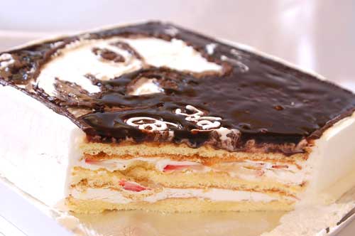 ケーキの中身