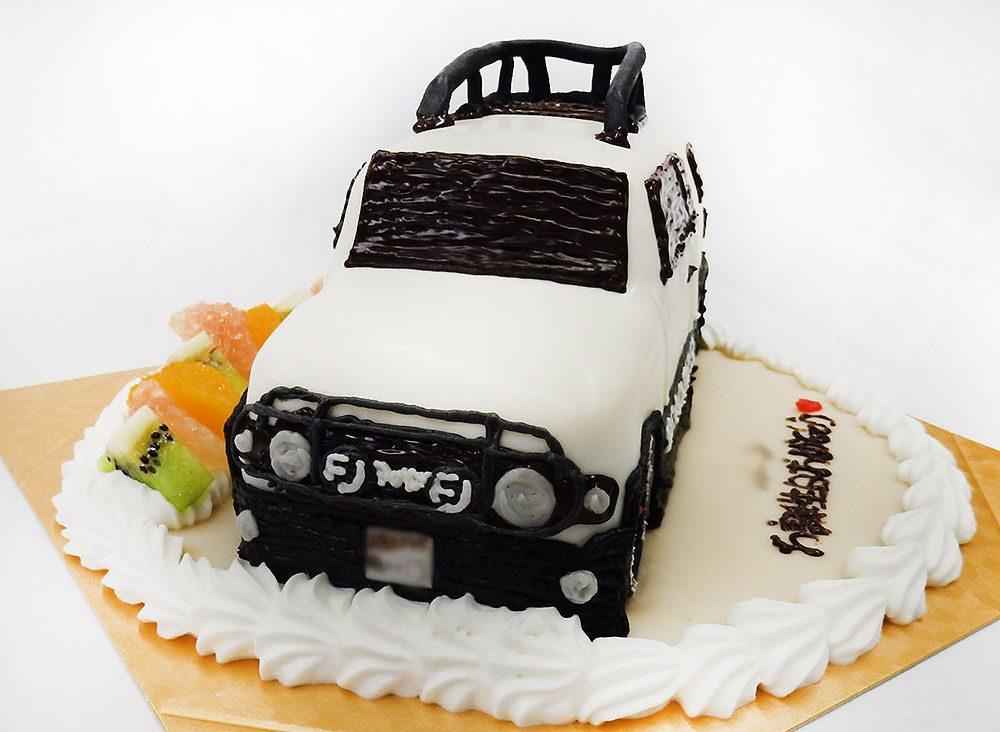 FJクルーザー　車のケーキ