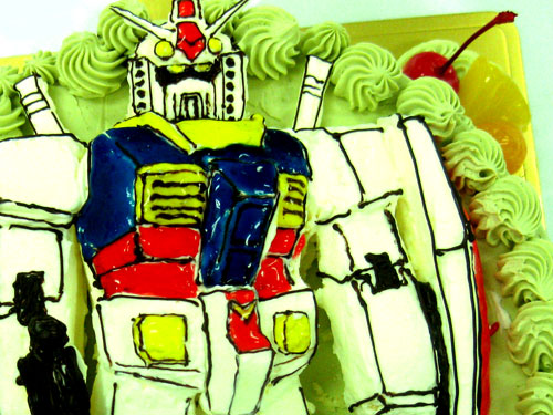 ガンダムケーキ