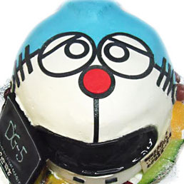 キャラクターケーキ ドラえもんヘルメット キャラクターケーキ ドラえもんヘルメット