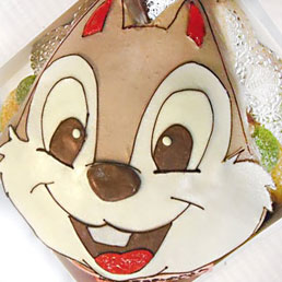 キャラクターケーキ チップとデール キャラクターケーキ チップトデール