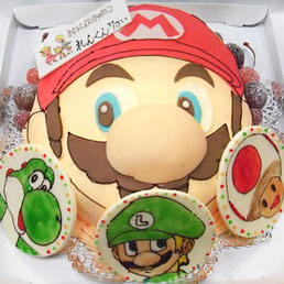 キャラクターケーキ スーパーマリオ キャラクターケーキ スーパーマリオ