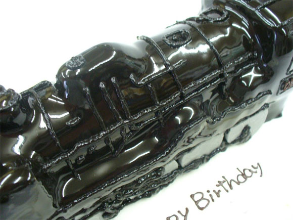 機関車のケーキ