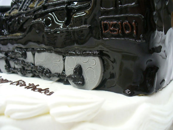 蒸気機関車　3D超立体ケーキ