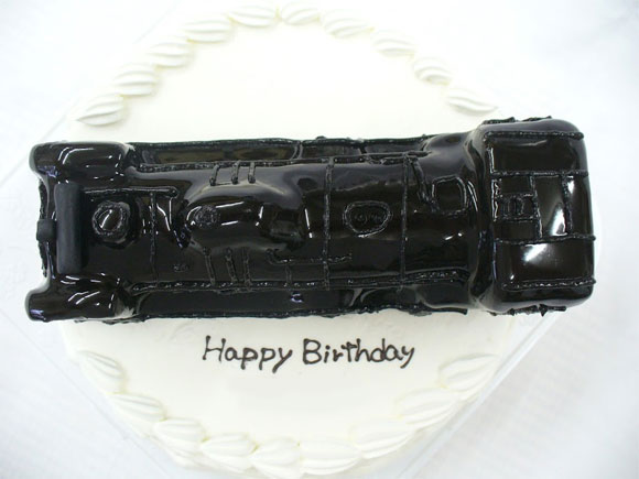 蒸気機関車　ケーキ