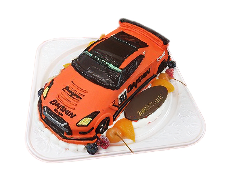 DAISHIN GT3 GT-R レーシングカーの3Dケーキ