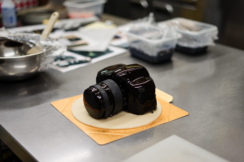 カメラの3Dケーキ作り方17