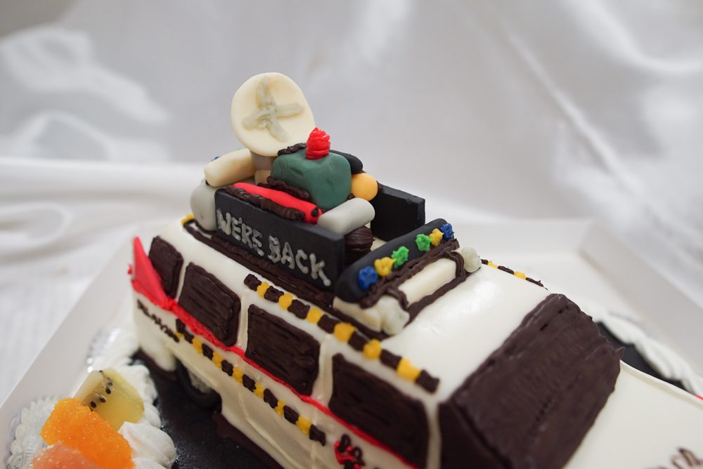 ゴーストバスターズの車3dケーキ 魔法のバースデーケーキblog