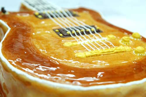 ギターのケーキ Yamahaエレキギターsg超立体ケーキ
