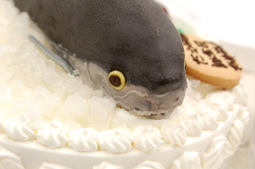 魚のケーキ