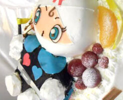 ロールパンナちゃん3Dケーキ