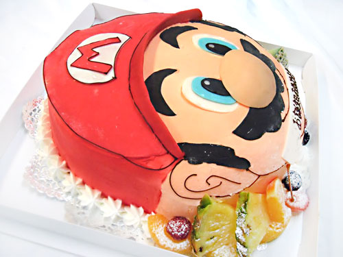 マリオケーキ スーパーマリオ立体キャラクターケーキ