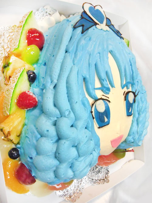 プリキュアのケーキ ハートキャッチプリキュアのキャラクターケーキ