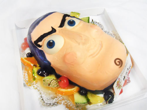 3dトイストーリーのケーキ バズライトイヤー キャラクターケーキ