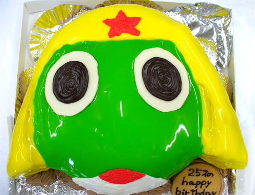 キャラクターケーキ ケロロ軍曹立体ケーキ