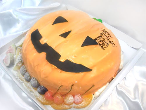 かぼちゃのケーキ　ハロウィン