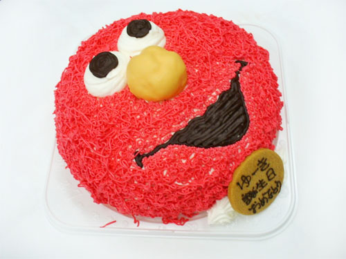 エルモの誕生日ケーキ