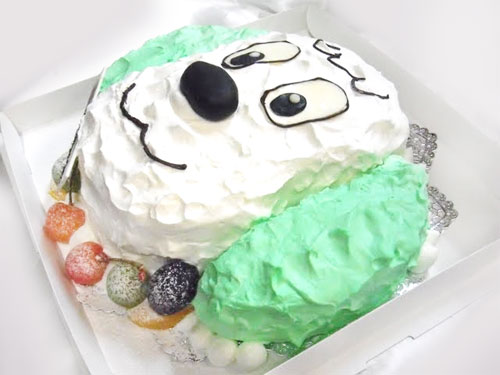 1歳の誕生日ケーキ　ワンワン