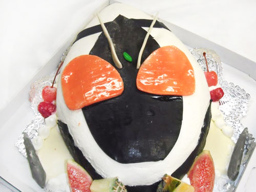 仮面ライダーケーキ