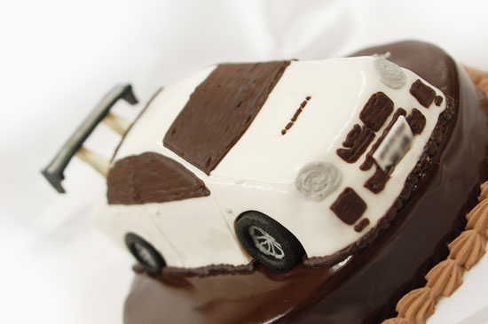 車のケーキ　インプレッサ