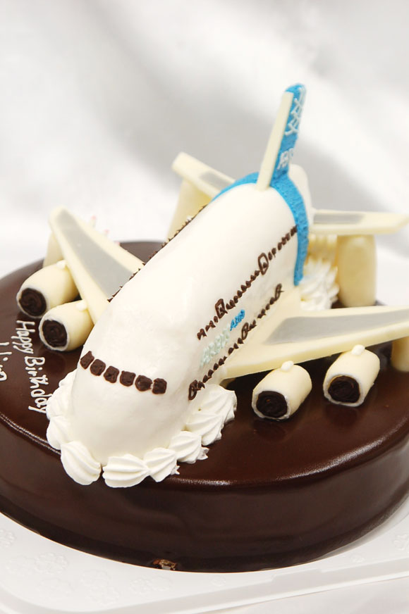 飛行機のケーキ　エアバス