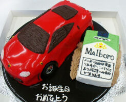 フェラーリ3Dケーキ