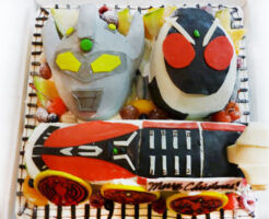 仮面ライダー3Dケーキ