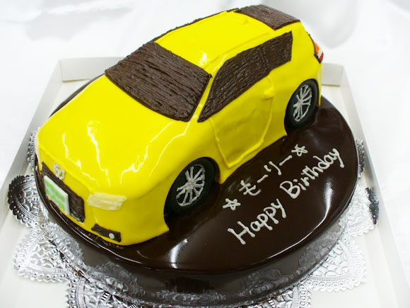 3Dケーキ　車