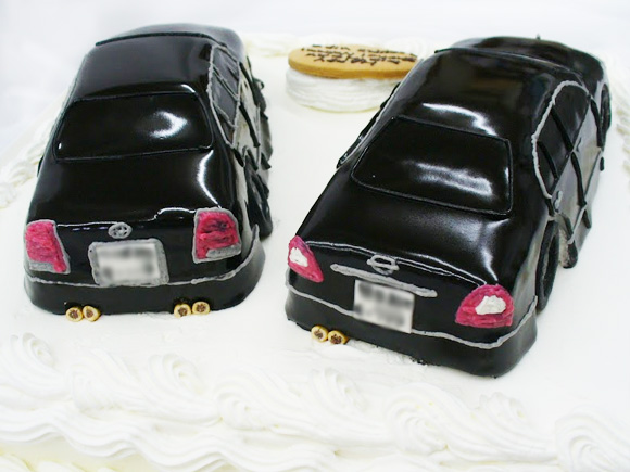 3Dケーキ　車