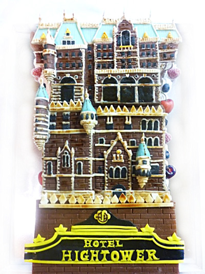 3Dケーキ　建物