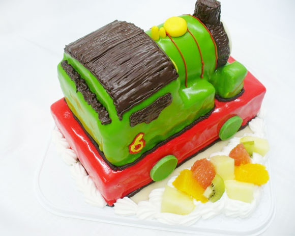 誕生日ケーキ トーマスとパーシー3d超立体ケーキ