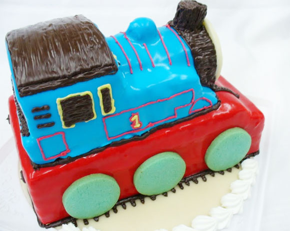 誕生日ケーキ トーマスとパーシー3d超立体ケーキ