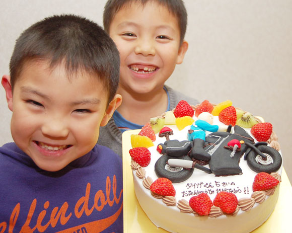 倉石家誕生日ケーキ