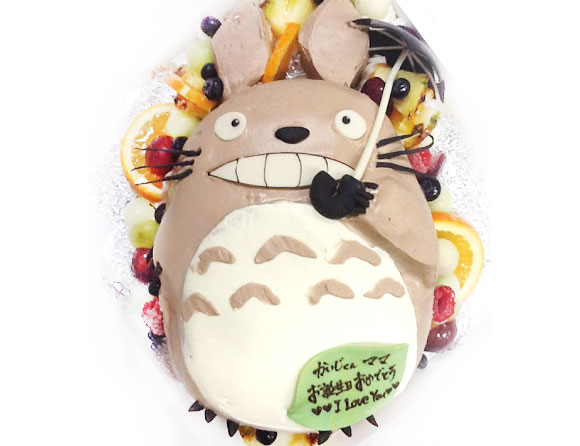 トトロの誕生日ケーキ