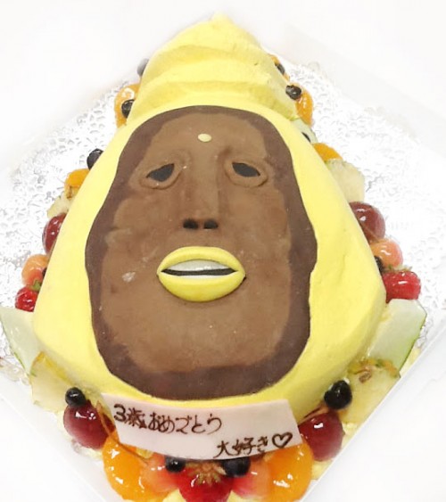こびとづかん・タカラコガネ　誕生日ケーキ