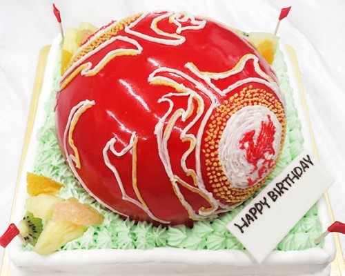 サッカー　ケーキ　誕生日ケーキ