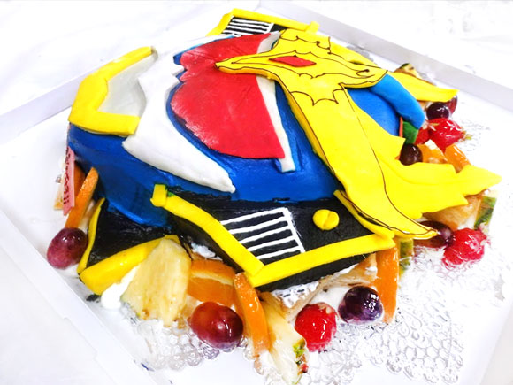 誕生日ケーキ　仮面ライダー鎧武