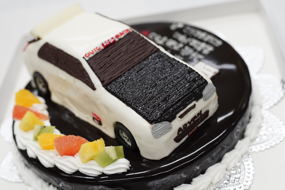 車のケーキ シビックタイプR20180319